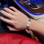 Louis Vuitton vintage silver bracelet couple's version 22cm20cm18cm changeable length