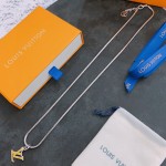 Louis Vuitton vintage silver bracelet, couple's version, length 60 cm, changeable