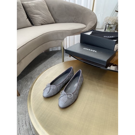 CHANEL ballet shoes Imported custom leather Italy imported leather outsole