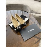 CHANEL ballet shoes Imported custom leather Italy imported leather outsole