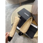 CHANEL ballet shoes Imported custom leather Italy imported leather outsole