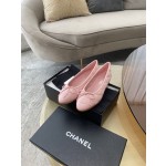 CHANEL ballet shoes Imported custom leather Italy imported leather outsole