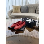 CHANEL ballet shoes Imported custom leather Italy imported leather outsole