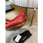 CHANEL ballet shoes Imported custom leather Italy imported leather outsole