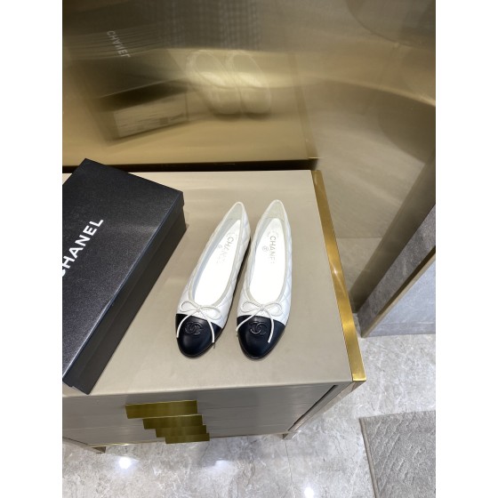 CHANEL ballet shoes Imported custom leather Italy imported leather outsole