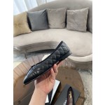 CHANEL ballet shoes Imported custom leather Italy imported leather outsole