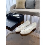 CHANEL ballet shoes Imported custom leather Italy imported leather outsole