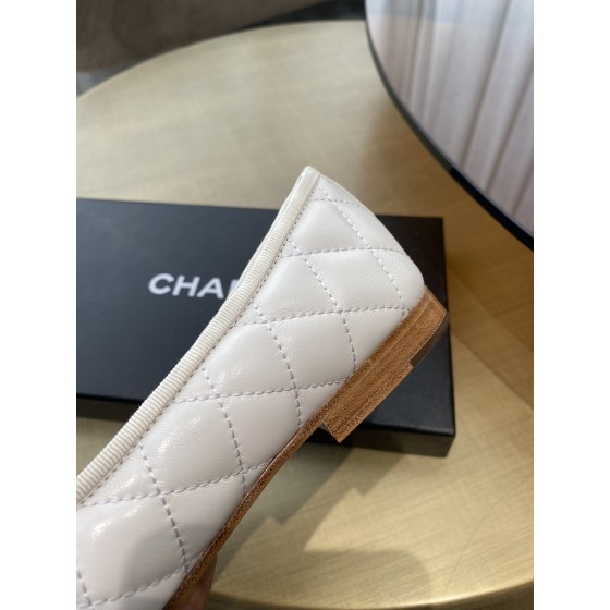 CHANEL ballet shoes Imported custom leather Italy imported leather outsole