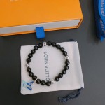 Louis Vuitton 🇷🇼 multi-element onyx thai silver style bracelet