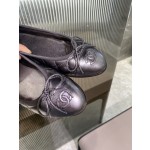 CHANEL ballet shoes Imported custom leather Italy imported leather outsole