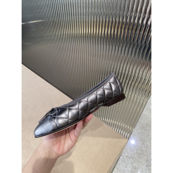 CHANEL ballet shoes Imported custom leather Italy imported leather outsole