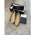 CHANEL ballet shoes Imported custom leather Italy imported leather outsole