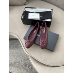 CHANEL ballet shoes Imported custom leather Italy imported leather outsole