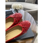 CHANEL ballet shoes Imported custom leather Italy imported leather outsole