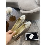 CHANEL ballet shoes Imported custom leather Italy imported leather outsole