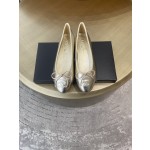 CHANEL ballet shoes Imported custom leather Italy imported leather outsole