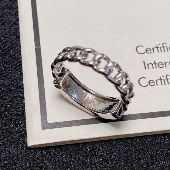 CHANEL🇫🇷Xiaoxiang letter double C series diamond ring