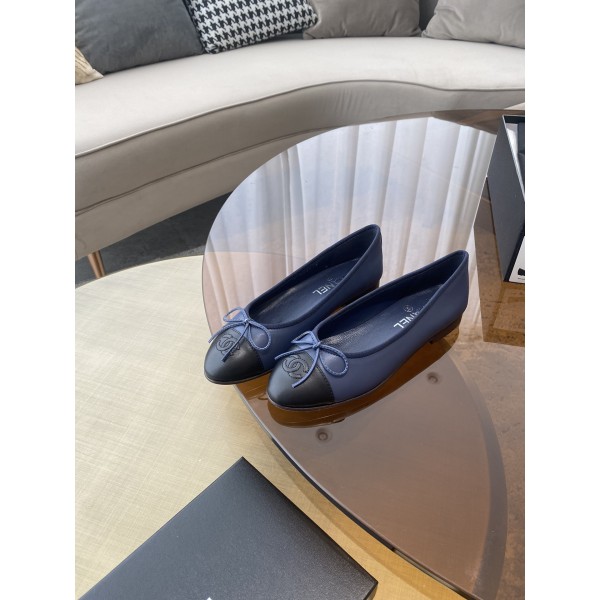 CHANEL ballet shoes Imported custom leather Italy imported leather outsole