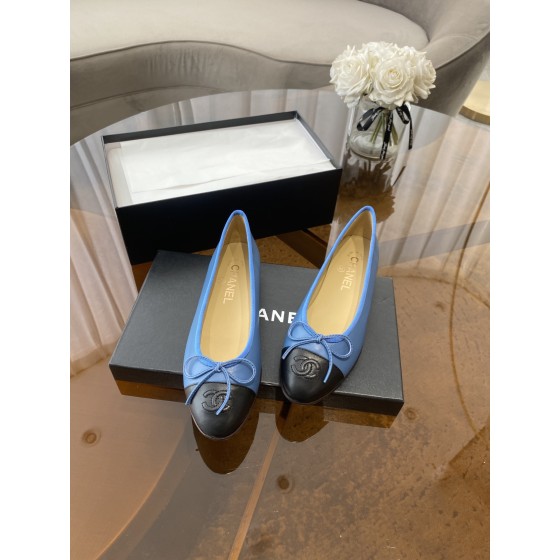 CHANEL ballet shoes Imported custom leather Italy imported leather outsole