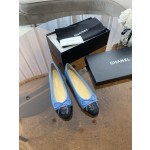 CHANEL ballet shoes Imported custom leather Italy imported leather outsole