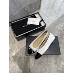 CHANEL ballet shoes Imported custom leather Italy imported leather outsole