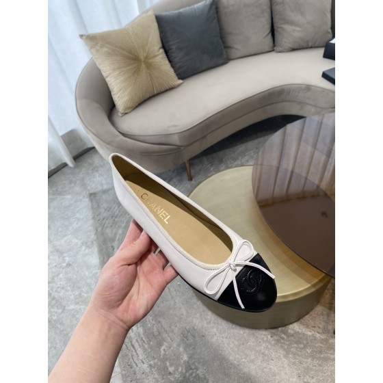 CHANEL ballet shoes Imported custom leather Italy imported leather outsole