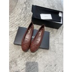 CHANEL ballet shoes Imported custom leather Italy imported leather outsole