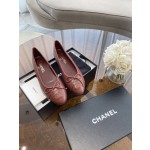 CHANEL ballet shoes Imported custom leather Italy imported leather outsole