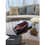 CHANEL ballet shoes Imported custom leather Italy imported leather outsole