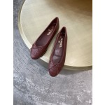 CHANEL ballet shoes Imported custom leather Italy imported leather outsole