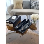 CHANEL ballet shoes Imported custom leather Italy imported leather outsole