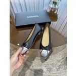 CHANEL ballet shoes Imported custom leather Italy imported leather outsole