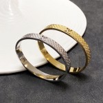 Louis Vuitton LV monogrammed openwork bracelet