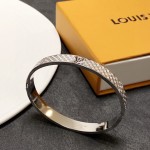 Louis Vuitton LV monogrammed openwork bracelet
