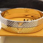 Louis Vuitton LV monogrammed openwork bracelet