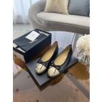 CHANEL ballet shoes Imported custom leather Italy imported leather outsole