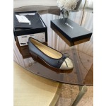 CHANEL ballet shoes Imported custom leather Italy imported leather outsole