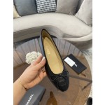 CHANEL ballet shoes Imported custom leather Italy imported leather outsole