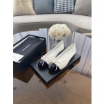 CHANEL ballet shoes Imported custom leather Italy imported leather outsole