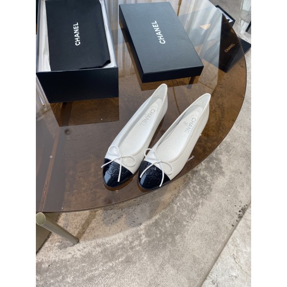 CHANEL ballet shoes Imported custom leather Italy imported leather outsole