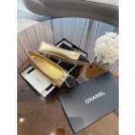 CHANEL ballet shoes Imported custom leather Italy imported leather outsole
