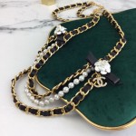 CHANEL🇫🇷Xiaoxiang camellia waist chain