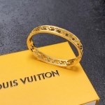 Louis Vuitton LV monogrammed openwork bracelet
