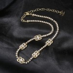 CHANEL🇫🇷Xiao Xiang New Crystal Necklace
