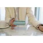 𝗖𝗛𝗔𝗘𝗡𝗟✦In goatskin leather🐐 19 Series Short Clip Tiffany Blue