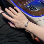 Louis Vuitton vintage silver bracelet couple's version 22cm20cm18cm changeable length