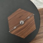 𝐆𝐮𝐜𝐜𝐢 925 sterling silver interlocking double G bracelet 20cm can be adjusted