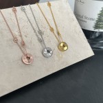 𝐆𝐮𝐜𝐜𝐢 ICON series hollow heart pendant love necklace