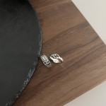 𝐆𝐮𝐜𝐜𝐢 925 sterling silver interlocking double G black enamel ring Size: 12# 14# 16# 18# 20# 22#