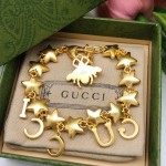 𝐆𝐮𝐜𝐜𝐢 Double G star bracelet